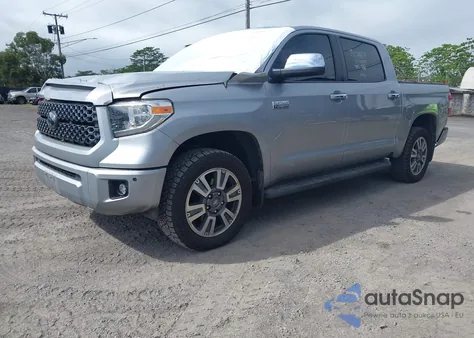 2021 Toyota Tundra Platinum z USA, uszkodzony, nr VIN 5TFAY5F15MX957327